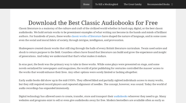 freeaudioliteraturedownloads.com