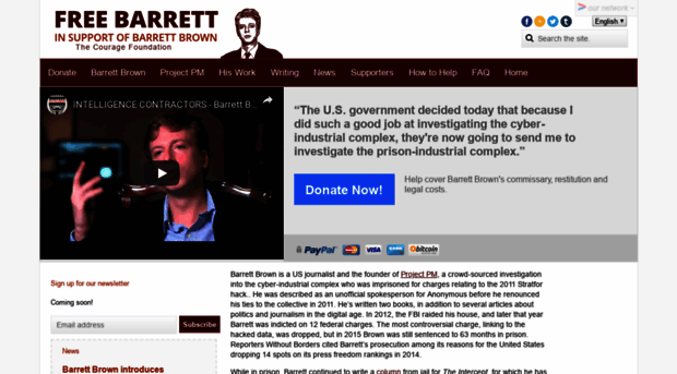 freebarrettbrown.org