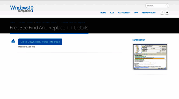 freebee-find-and-replace.windows10compatible.com