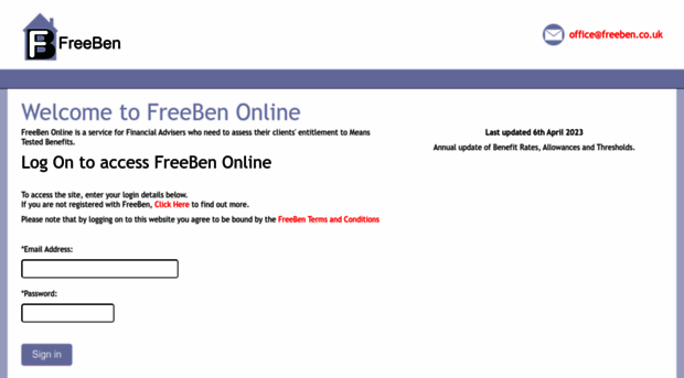 freeben-online.co.uk