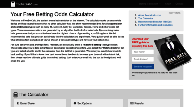 freebetcalc.com