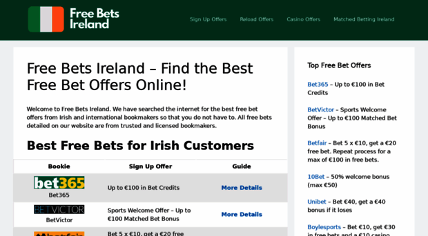 freebetsireland.com