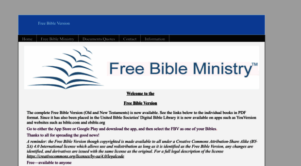 freebibleversion.org