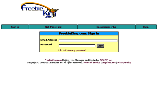 freebieking.biglist.com