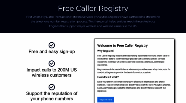 freecallerregistry.com