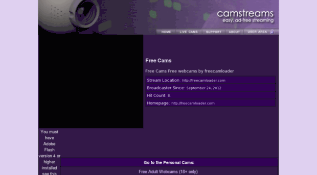 freecams.camstreams.com