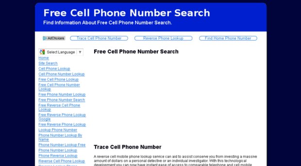 freecellphonenumbersearch.net