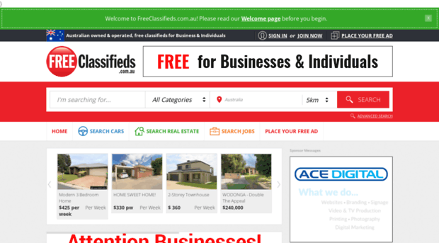 freeclassifieds.com.au