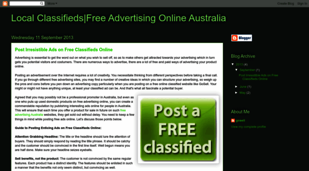 freeclassifiedsaustralia.blogspot.in