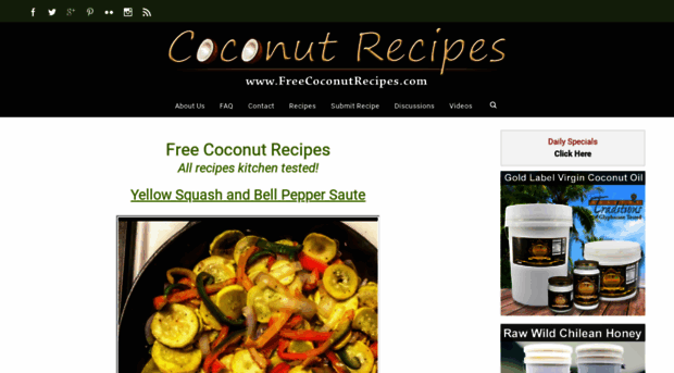 freecoconutrecipes.com