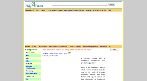 freecomputerbooks.pickatutorial.com