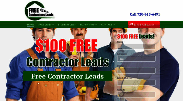 freecontractorsleads.com