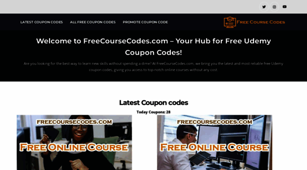 freecoursecodes.com