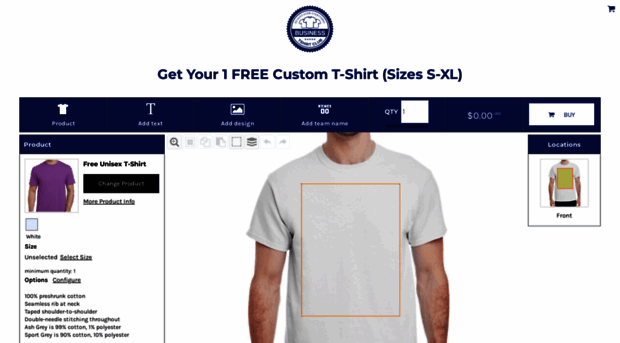 freecustomtshirt.businesstshirtclub.com