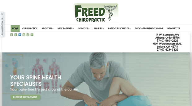 freedchiropracticclinic.com