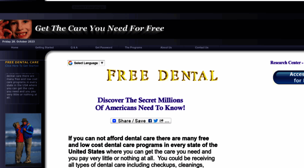 freedentalcare.com