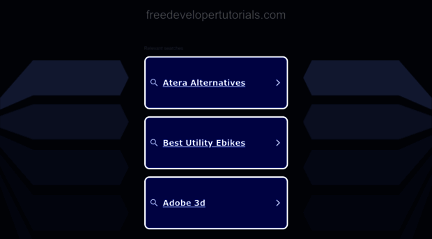 freedevelopertutorials.com