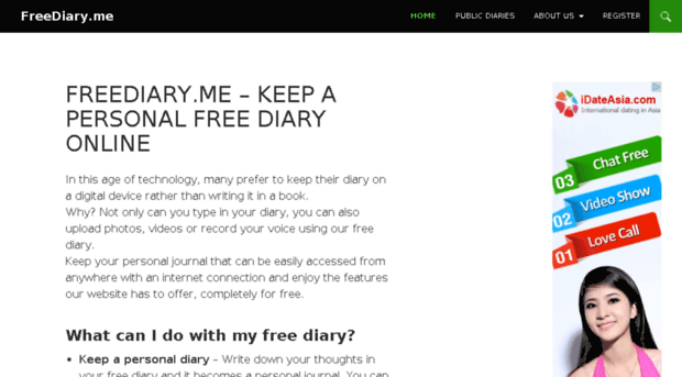 freediary.me