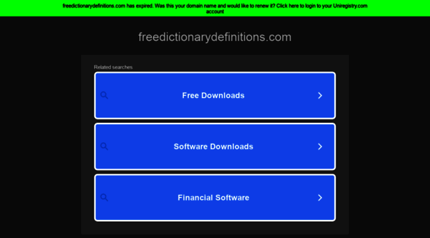 freedictionarydefinitions.com