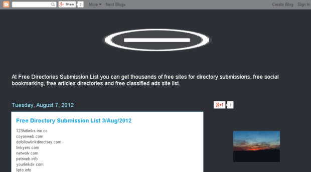 freedirectoriessubmissionlist.blogspot.in
