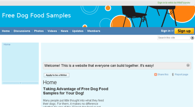 freedogfoodsamples.wetpaint.com