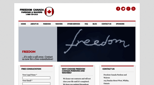 freedomcanadapardonsandwaivers.ca