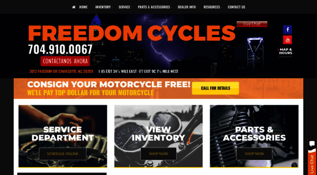 freedomcyclesnc.com