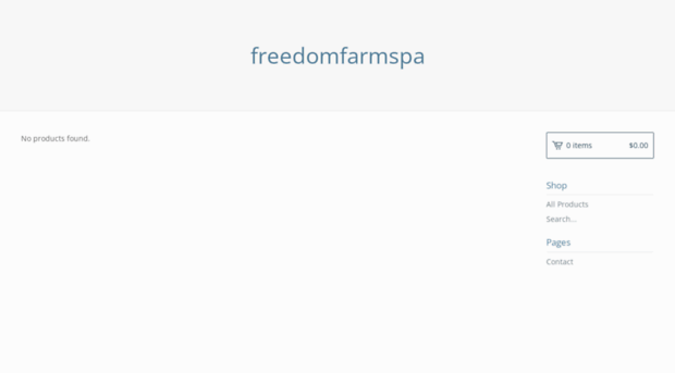 freedomfarmspa.bigcartel.com
