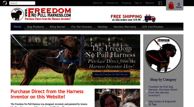 freedomnopullharness.com