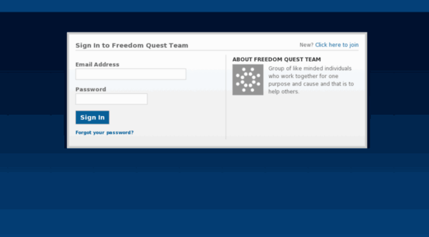 freedomquestteam.ning.com