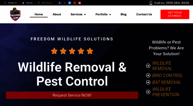 freedomwildlifesolutions.com