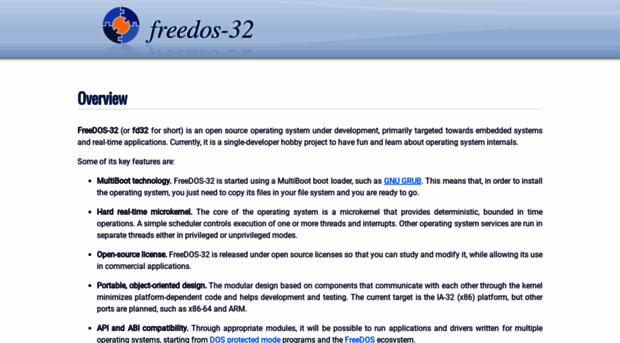 freedos-32.sourceforge.net