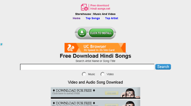 freedownloadhindisongs.net