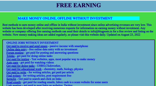 freeearning.net