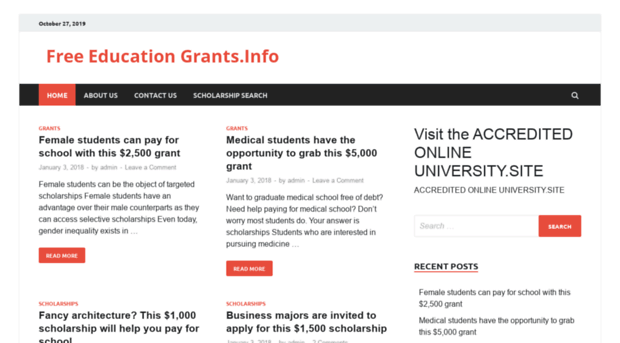 freeeducationgrants.info