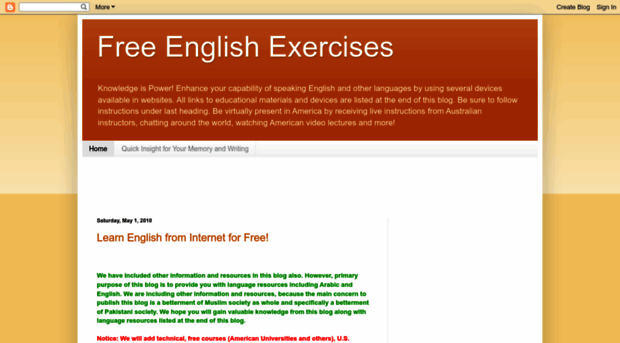 freeenglishexercises.blogspot.com