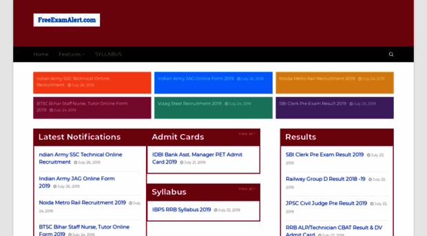 freeexamalert.com