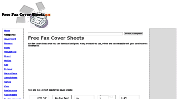 freefaxcoversheets.net