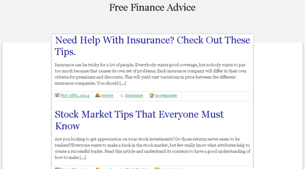 freefinanceadvice.net