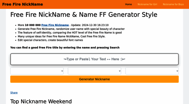 freefirenickname.com