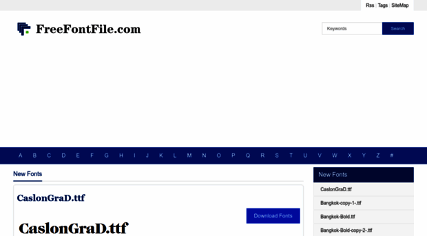 freefontfile.com