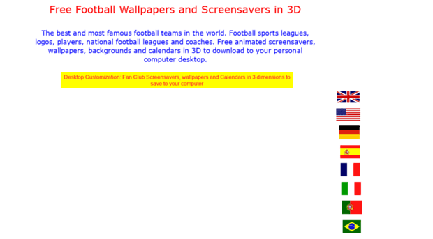 freefootballwallpapersscreensavers.pages3d.net