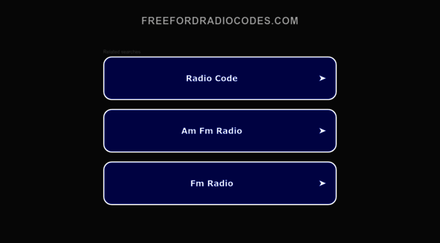 freefordradiocodes.com