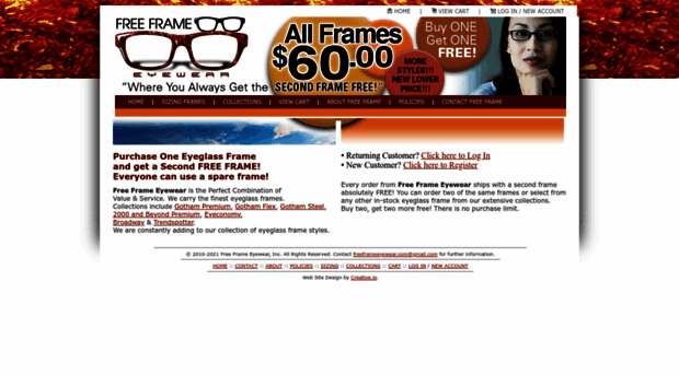 freeframeeyewear.com