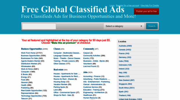 freeglobalclassifiedads.com