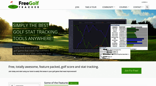 freegolftracker.com