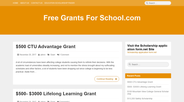 freegrantsforschool.com