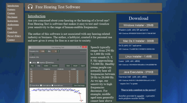 freehearingtestsoftware.com