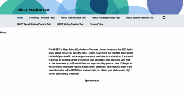freehisetpracticetest.com