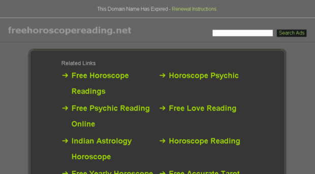 freehoroscopereading.net